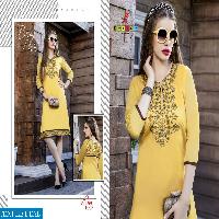 kersom vivo Wholesale kora Silk Ready made kurtis